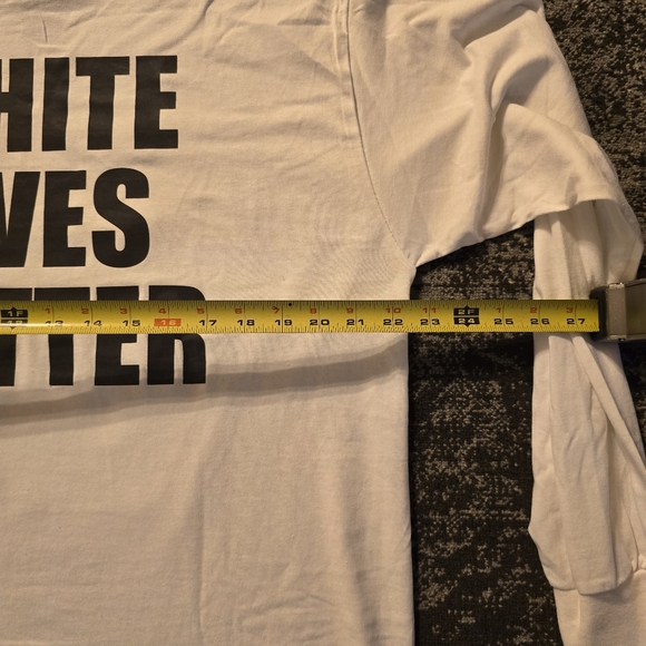 BOOTLEG White Lives Matter long-sleeve - Picture 8 of 9